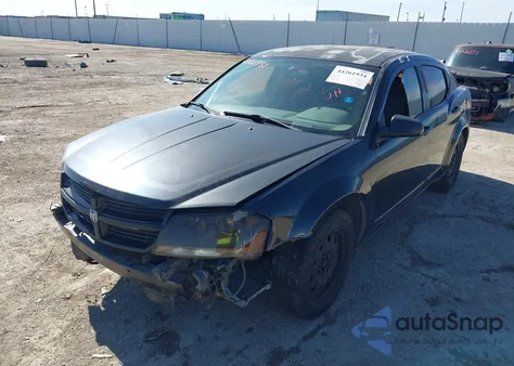 2008 Dodge Avenger Se from USA, damaged, VIN 1B3LC46K48N575688